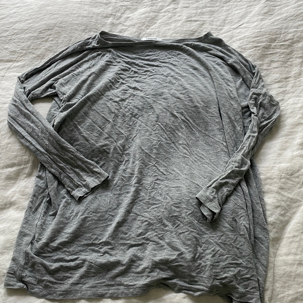 Gray long sleeve